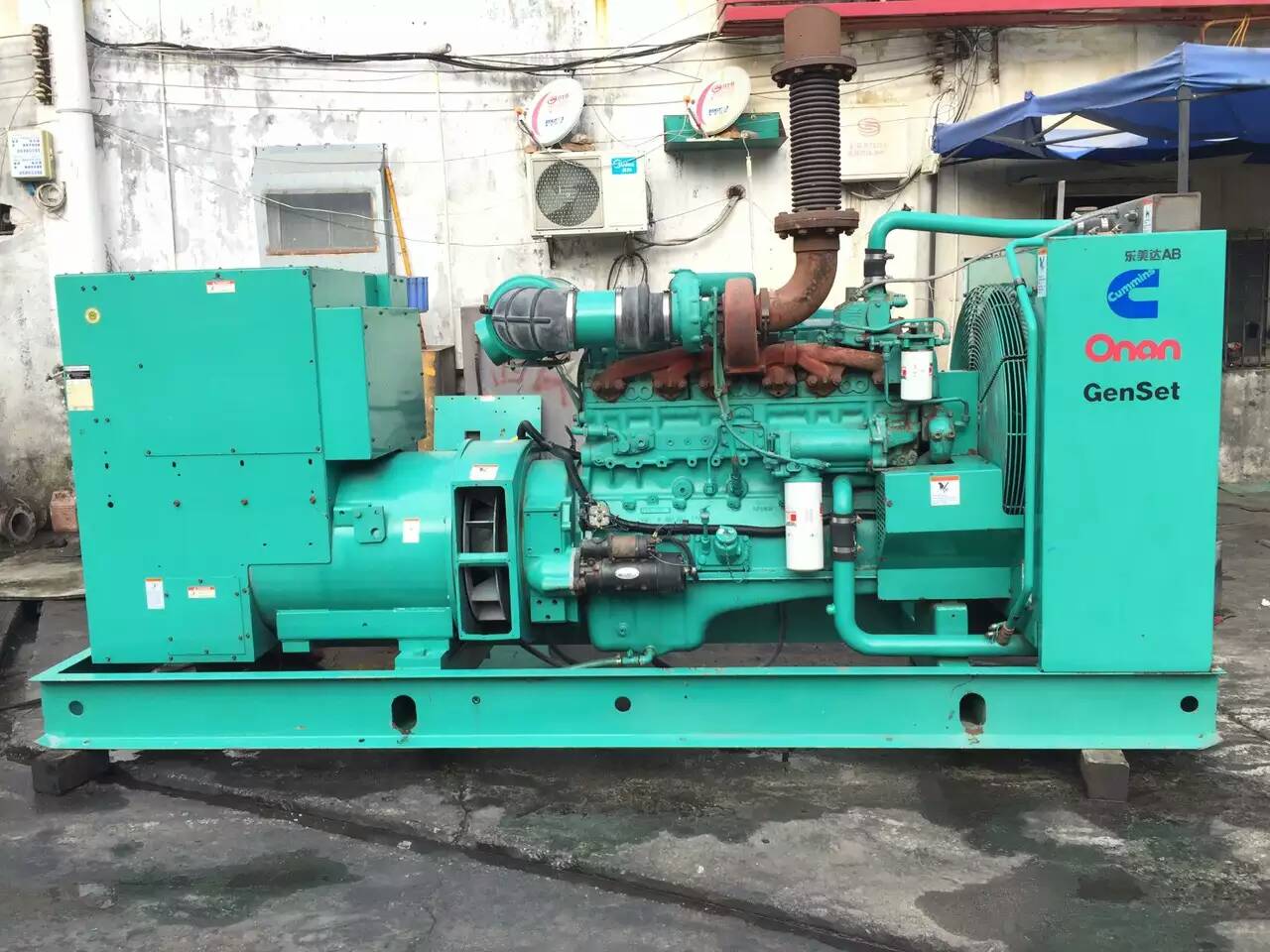 龙门租赁发电机-柴油发电机不正常冒烟的原因